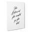 She Believed She Could - Wrapped Canvas-61884731