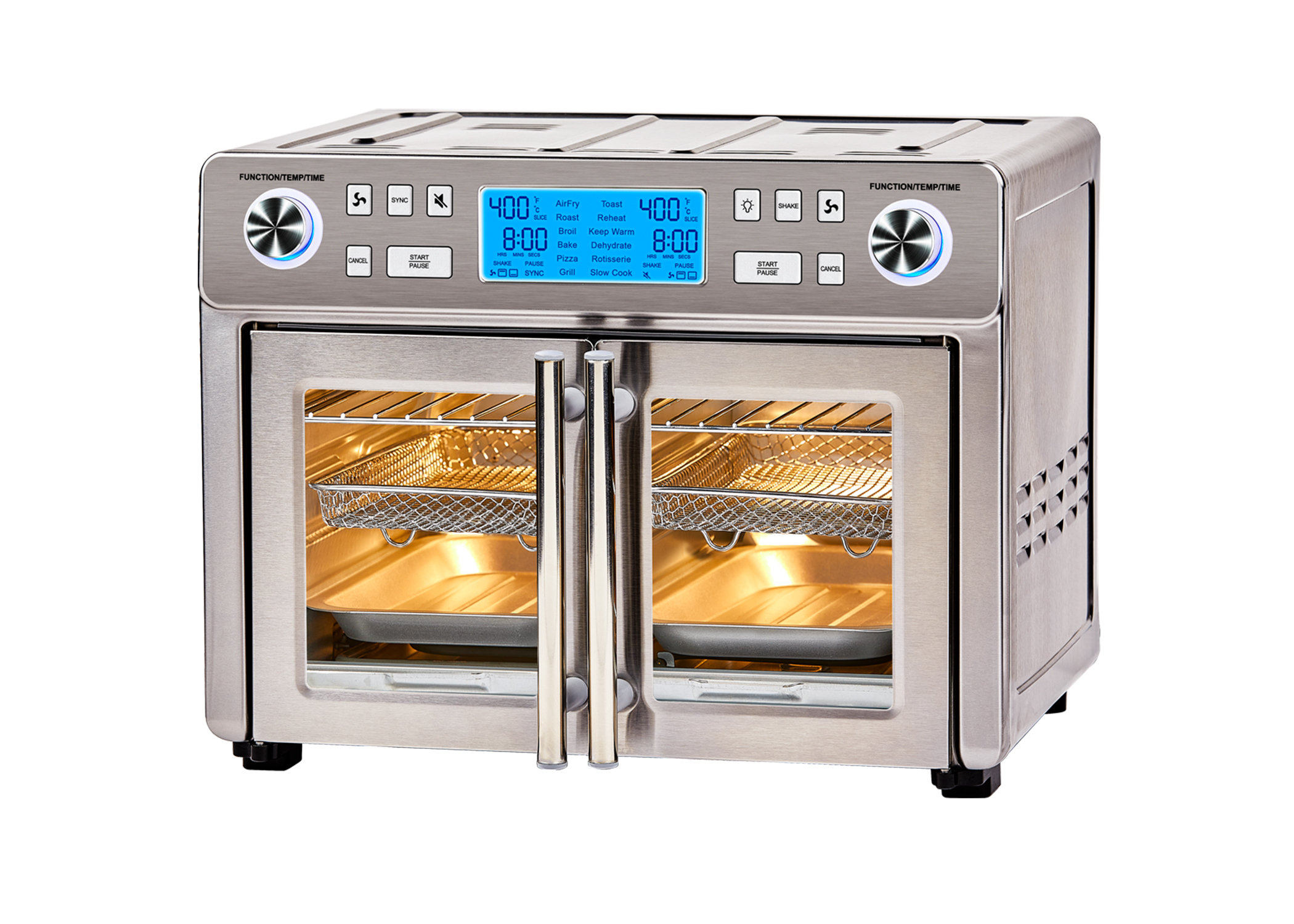 Stainless Steel Emeril Lagasse Power Air Fryer Oven 360 Ninja Air