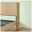 Lit en bois, aucun sommier requis