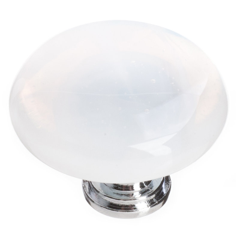 Cirrus Mushroom Knob, Polished Chrome