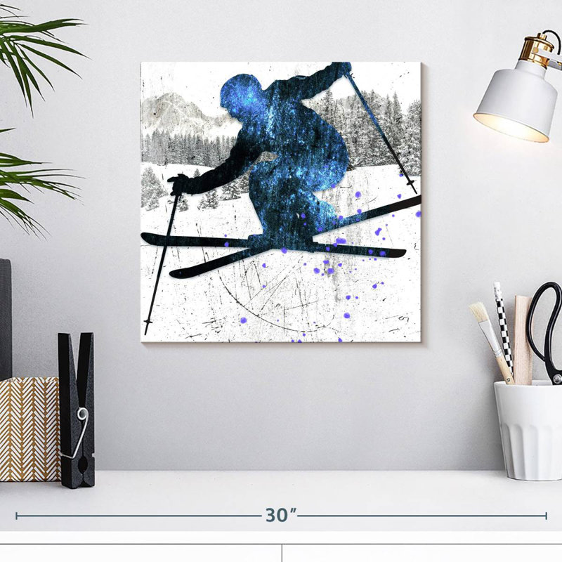 Sireci Extreme Skier II, 16" H x 16" W