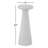 Bunker Rochel Smooth Concrete Pedestal End Table