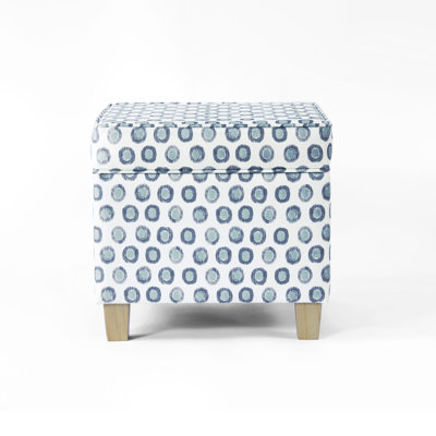 Asha 17.5" Square Storage Ottoman