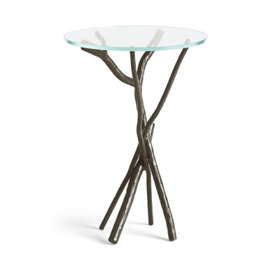 Brindille Glass Top Accent Table