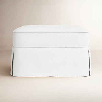 Amari 33" Cotton Ottoman
