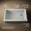 Whitehaven® Self-Trimming 36" L x 22" W Farmhouse Kitchen Sink-10141838