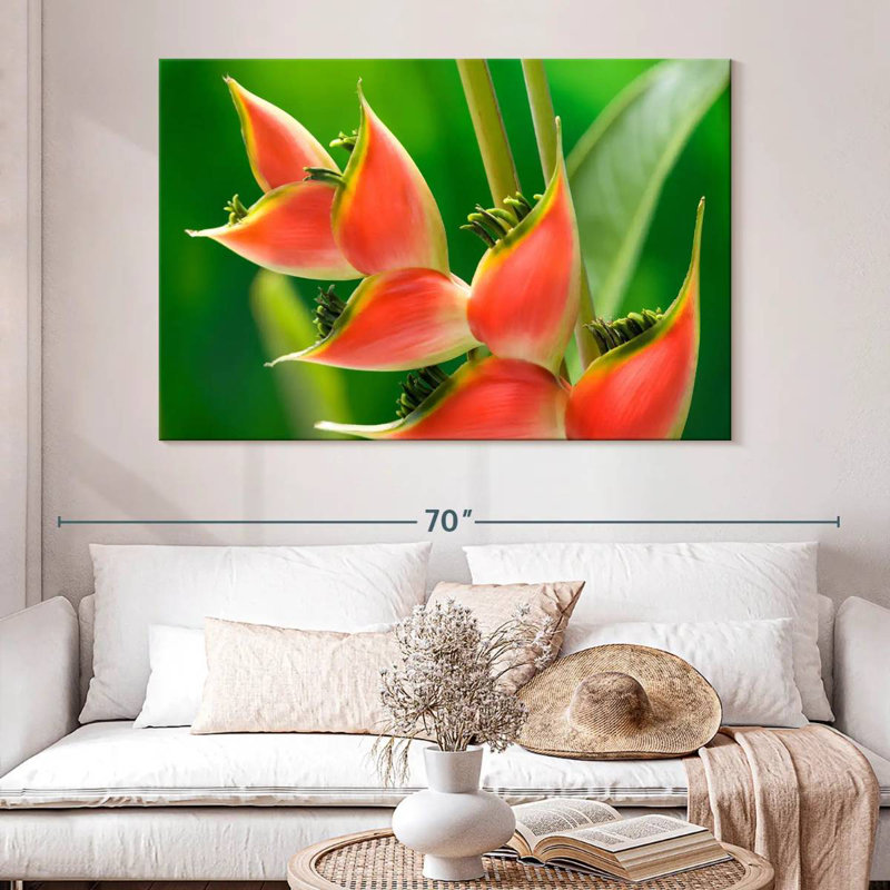 Fleur Harnek Heliconia, H 34 po x l 51 po
