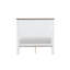 Cadre de lit à panneau de chambre à coucher à deux tons Modern Farmhouse-134400246-134400245