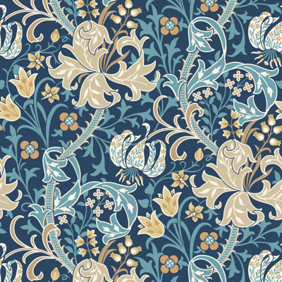 Padstow 10m x 50cm Wallpaper Roll