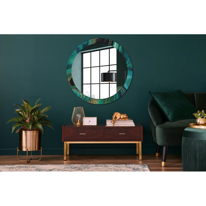 Huldar Glass Flat Wall Mirror