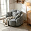Fauteuil demi-tonneau pivotant à 360 °-641507167