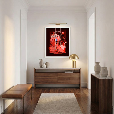  What I'm Climbing Out Of By Corey Wash - Limited-Edition Print - Solid Wood Frame Graphic Art