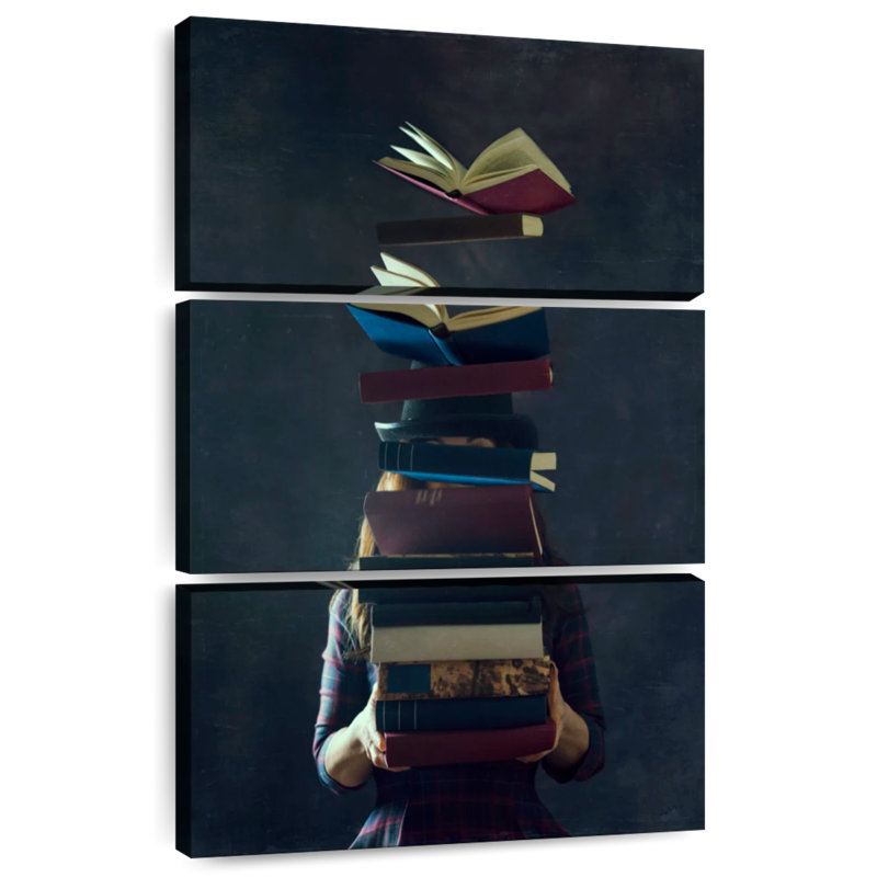 Senne Girl Reading, H 32 po x l 20 po