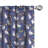Floral Semi-Sheer Rod Pocket Curtain Panels-45969354