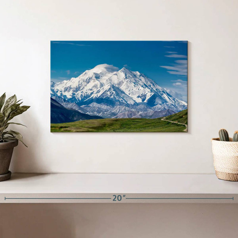 Alvord Mount McKinley Denali, 8" H x 12" W