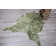 Tapis vert / blanc Robb