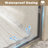 56-60 " X 72" Tempered Glass With Explosion Proof Film, Aluminum Frame Double Sliding Shower Door, "1/4 (6 Mm), Stainless Steel Handle-114613303
