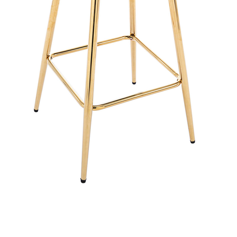 Ensemble de 2 tabourets de bar, Gris, Tabouret (assise à une hauteur de 30,31 po)