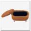 Banc de rangement avec repose-pieds en tissu-1308826149