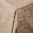 3 Piece Split Corner Pleated Quilted Bedspread Khaki Queen
