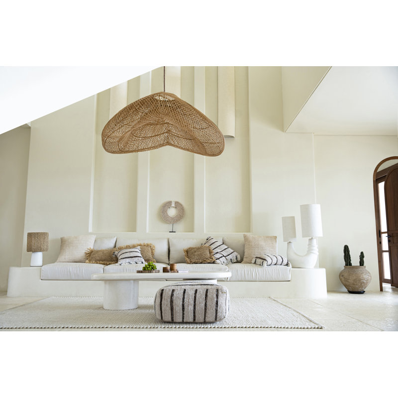 The Oh My Gee Collection Cushion Cover, White/Bohemian, Square, 40cm H x 40cm W