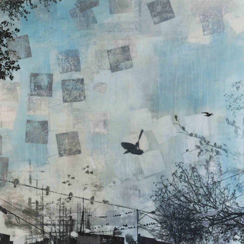 Cf02 3400 by Tracy Silva Barbosa - Wrapped Canvas Painting, 122 cm H x 122 cm W x 4 cm D
