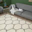 Myshaggy Collection Rugs Trellis Design in Ivory-890263835