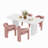 Modern Double Pedestal Dining Table Set-1152437831-1152437826
