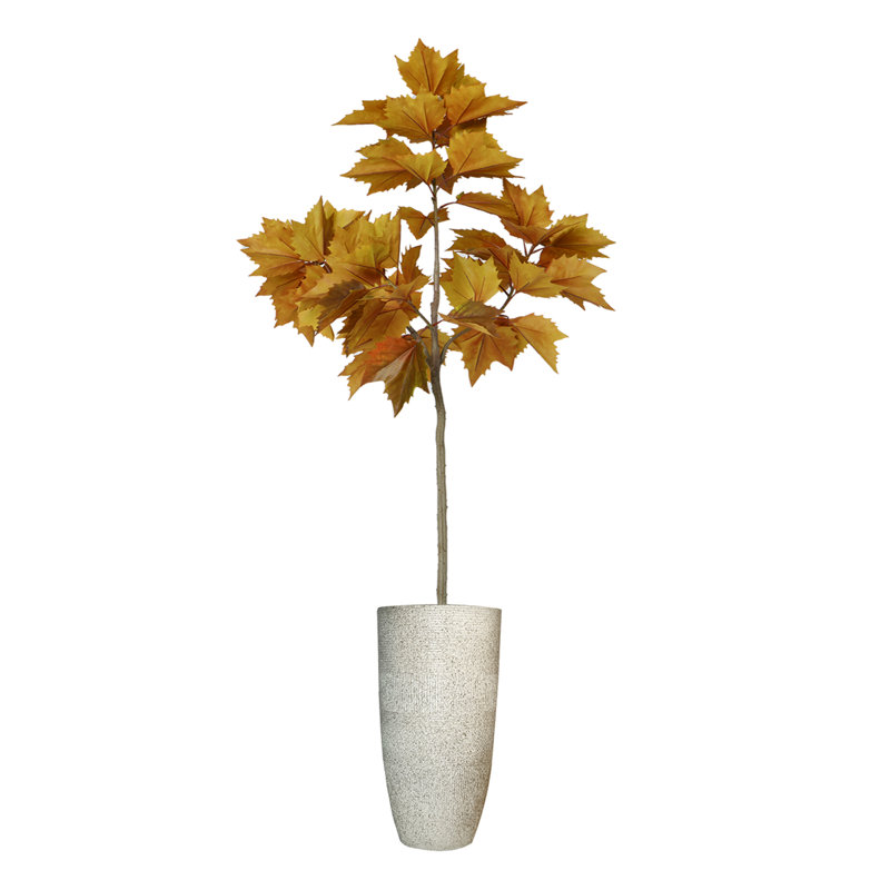 77'' Faux Maple Tree in Pot