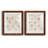 " Deco Patterning I " 2 - Pieces-694544605-694544603
