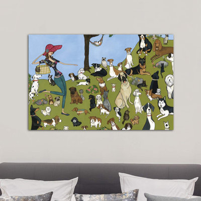 Animal Love by Jamie Morath - Wrapped Canvas Print