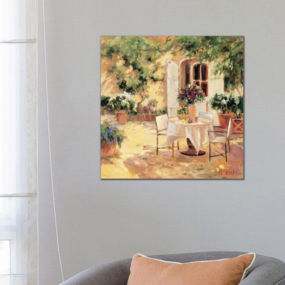 Country Villa by Allayn Stevens - Wrapped Canvas Print