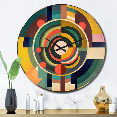 Horloge murale Mid-Century