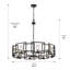 Lustre tambour unique à 8 lumières Newlin-941237009