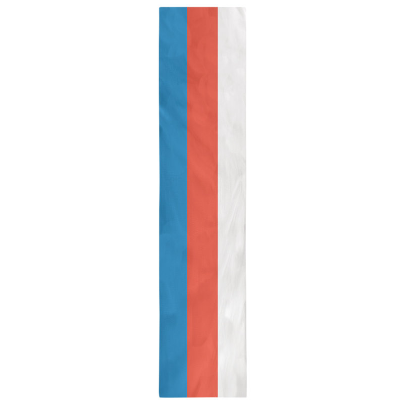 Chemin de table basket Oklahoma City, L 72 po x l 16 po, Bleu / Orange / Blanc, Sergé de coton