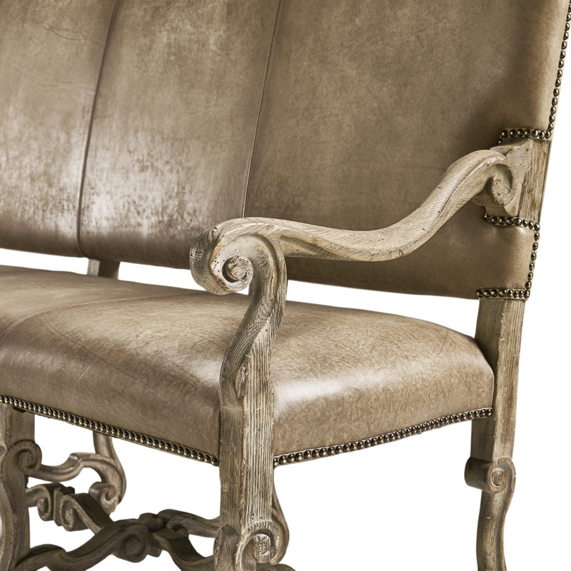 Sagehill Leather Bench