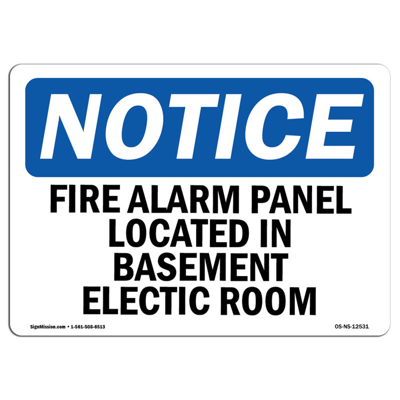 Notice Sign