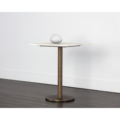 Leatherwood BISTRO TABLE - CARRE