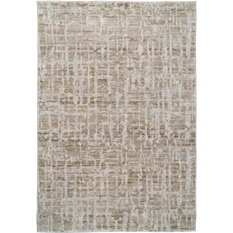 BLISS 5.3X7.10 17582-980 GREY/BEIGE, Rectangle 5'3" x 7'10"