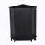 Armoire de rangement noire en coin Triangle-944394632-944394639