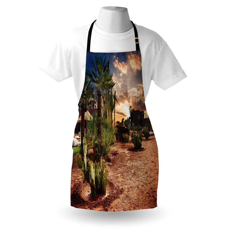 No Pattern Bib Apron
