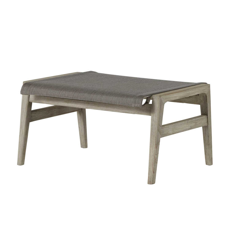 Coast Patio Ottoman, Oyster Teak