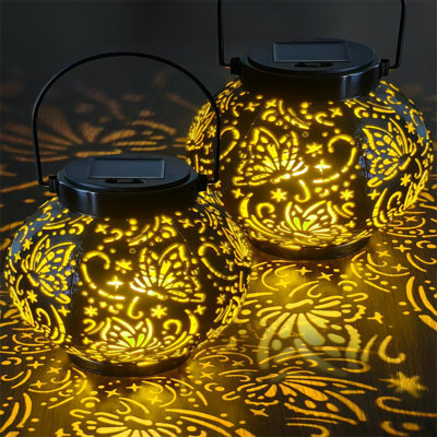 Catalina Solar Powered Outdoor Lantern