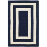 Ralph Lauren Fitzgerald Border Wool Geometric Rug