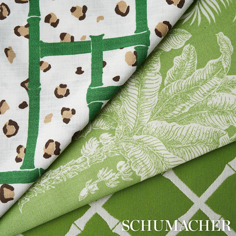 Grand Palms Indoor/Outdoor Fabric, Green
