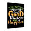 Stay Positive - Wrapped Canvas Print