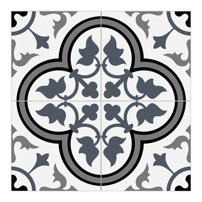 Carreau de mosaïque auto-adhésif en pierre 12 po x 12 po