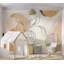 Papier peint abstrait avec lignes modernes-857074318