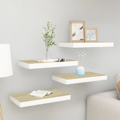 Blye 4 Piece Floating Shelf