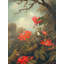 Hummingbird And Passionflowers by Martin Johnson Heade - Wrapped Canvas Art Prints-1137471379